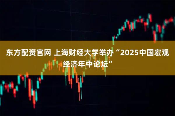 东方配资官网 上海财经大学举办“2025中国宏观经济年中论坛”